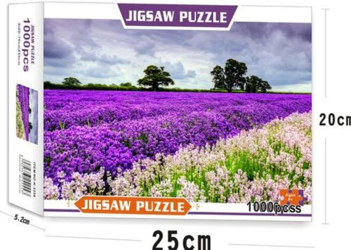 1000 Piece Rainbow Flowers Succulent Plants Jigsaw Puzzles Assembling Picture For Adults Kids Learning Education Puzzle Toy: 12