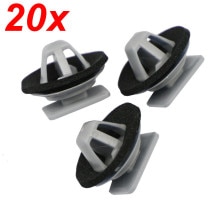 20 Stuks Links Of Rechts Voordeur Lagere Molding Clip KD5351SJ3A Voor Mazda CX-5 Auto Vervangende Onderdelen auto Accessoires