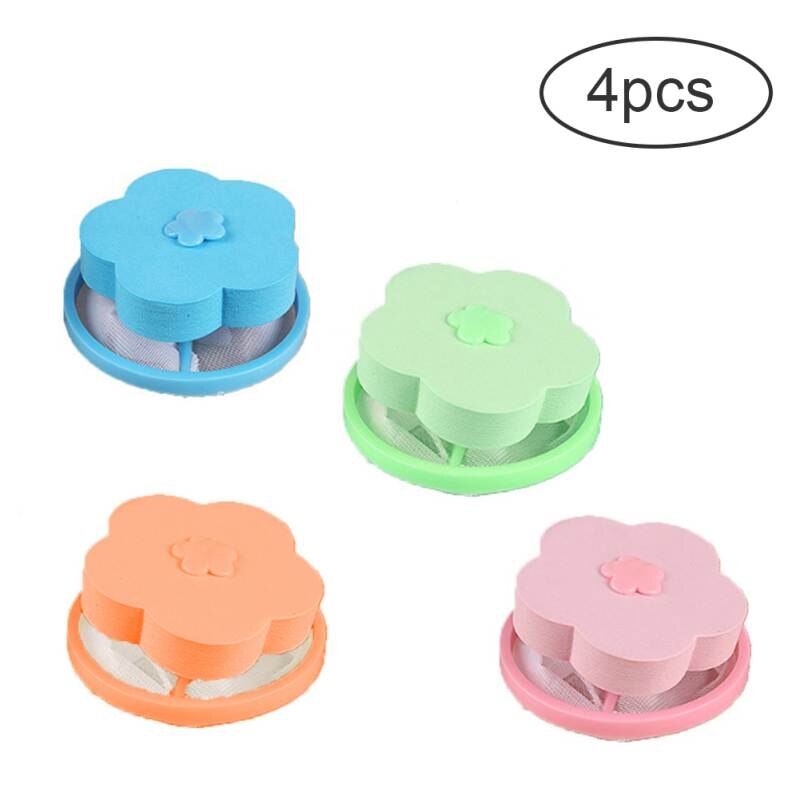 Reusable Washing Machine Lint Filter Bag Floating Pet Fur Hair Catcher Laundry Cleaning Mesh Bag Dirty Fiber Collect in stock