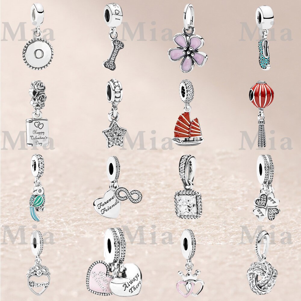 Fahmi 100% 925 Sterling Silver Charm Pendant3 Original Jewelry For Women