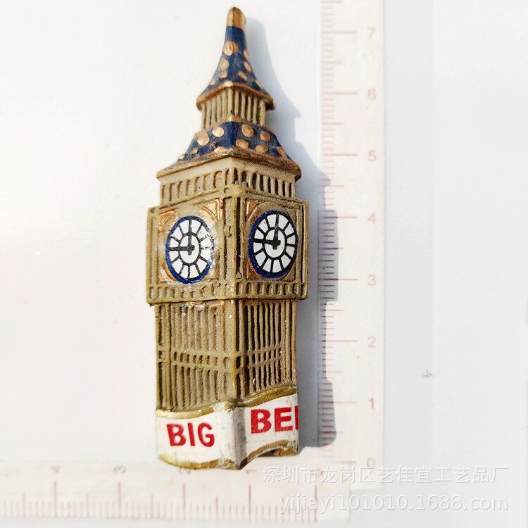 3d Refrigerator Magnets Berlin London Tourism Souvenir Berlin Wall Crafts Magnetic Stickers Paris Souvenir Home Decor Ideas: 2