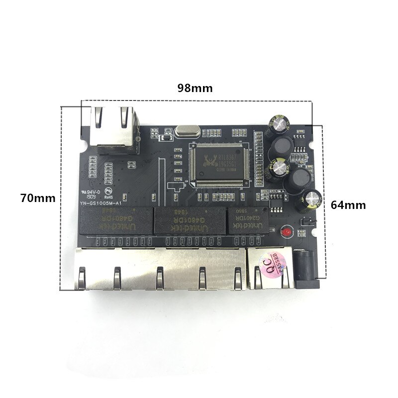 5/6-port Gigabit switch module is widely used in L... – Vicedeal
