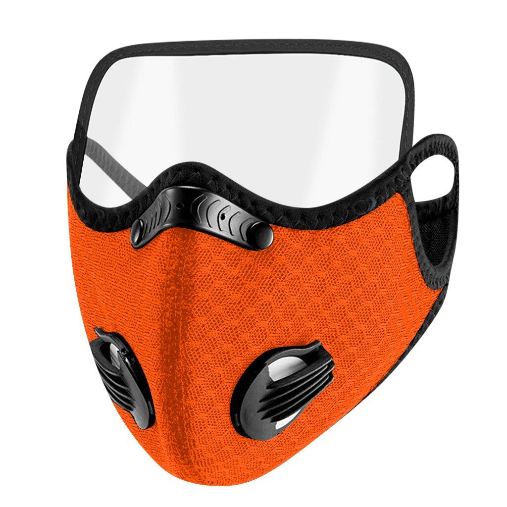 In Voorraad Reizen Accessoires Mond Unisex Katoen Gezicht Print Voor Fietsen Outdoor Wasbare Herbruikbare Tapabocas Gezicht Gezondheidszorg #301: Black