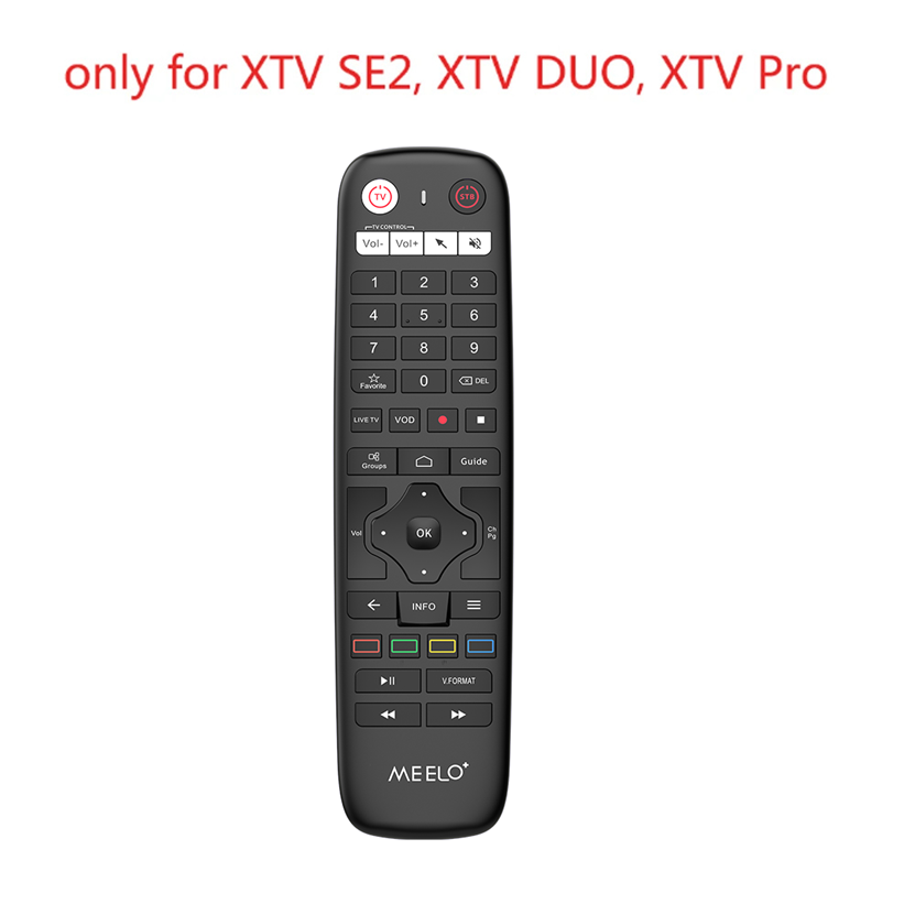 Tv Box Ir Afstandsbediening Alleen Voor Xtv Se2, Xtv Duo, Xtv Pro