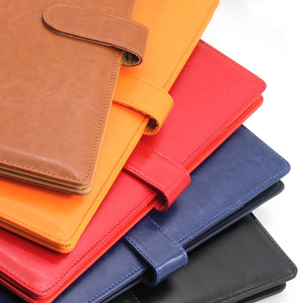 A4 Clipboard Folder Portfolios Multi-function Leather Organizers Sturdy multi function notebooks stationery memo pad