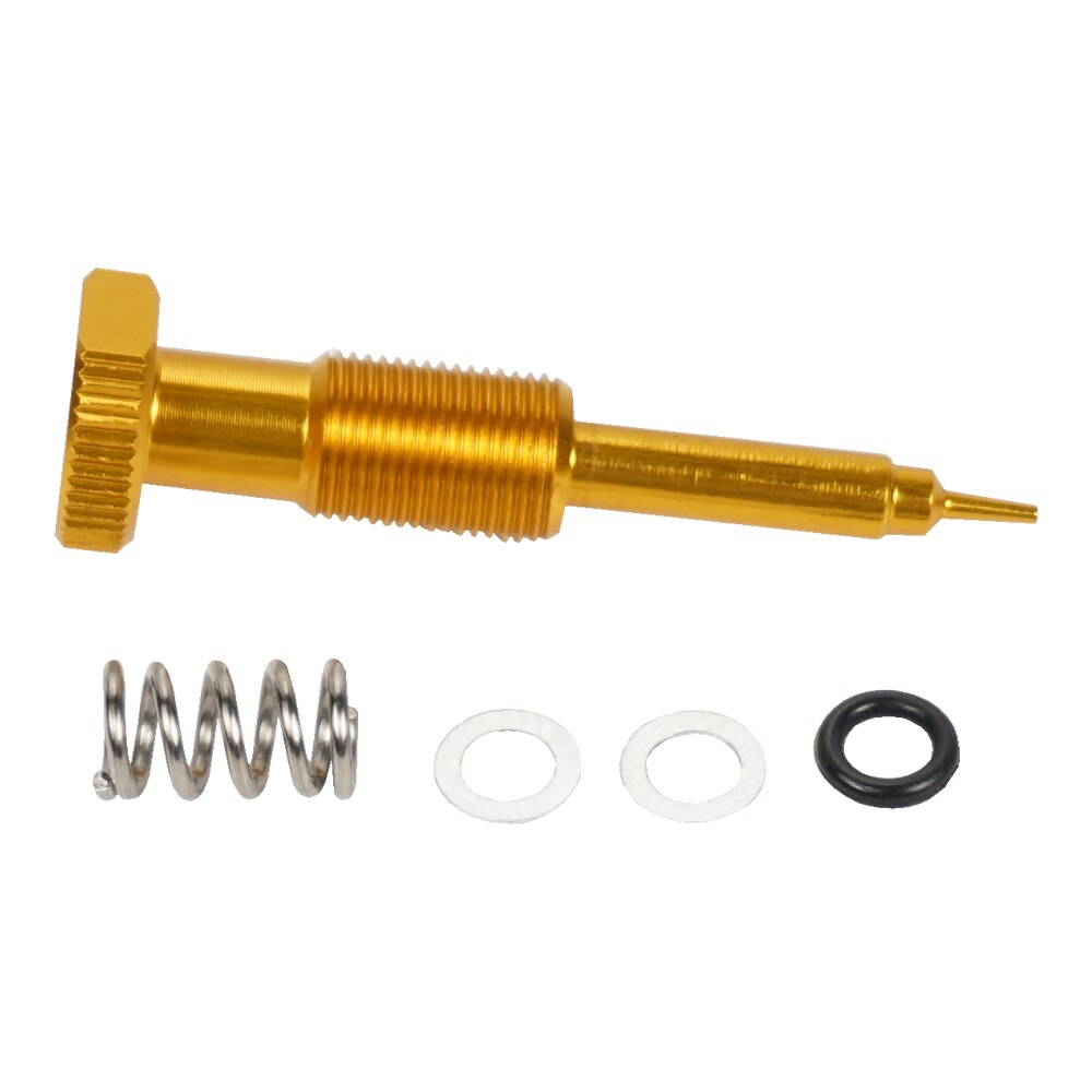 CNC Motorrad Vergaser Luft Stellschraube Leerlauf Mischung Kraftstoff Verhältnis Schraube Für Suzuki DRZ400S DRZ400SM DRZ 400 S SM 2000-2022: Gold