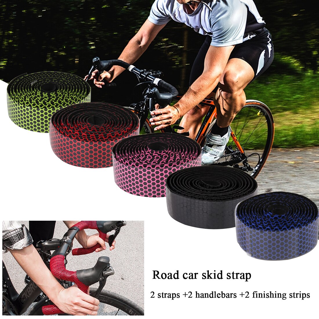 Fahrrad Lenker Band Rennrad Band Weichen Atem Fahrrad Lenker Band Fest Ausrüstung Gürtel draussen Sport Radfahren Lenker