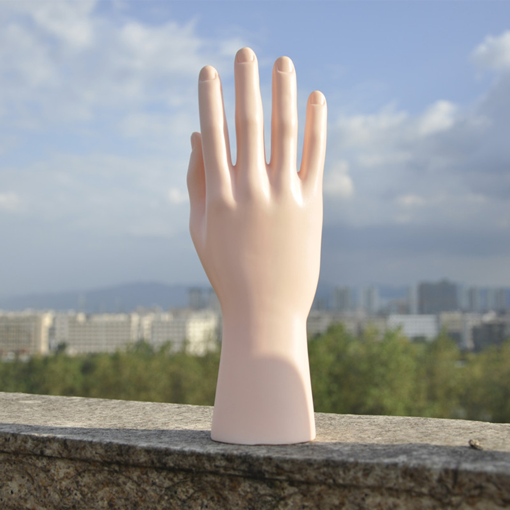 Hånd display mannequin smykker ur handsker stand holder model mand: Hud