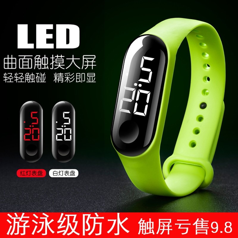 Led Elektronische Sport Horloges Lichtgevende Sensor Mode Mannen En Vrouwen Horloges Hand Ring Horloge Reloj Deportivo Para Mujer Dropshipp