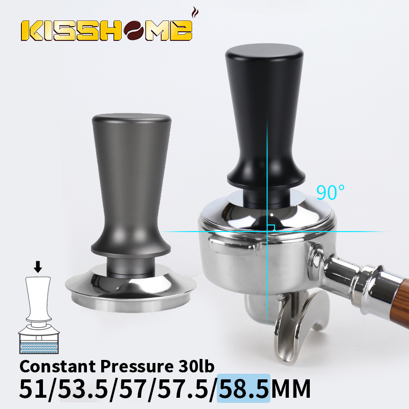 Coffee Tamper 57mm 57.5mm Constant Pressure Elasticity Distributor Tools For Lelit Anna Barista Espresso Machine Accessories