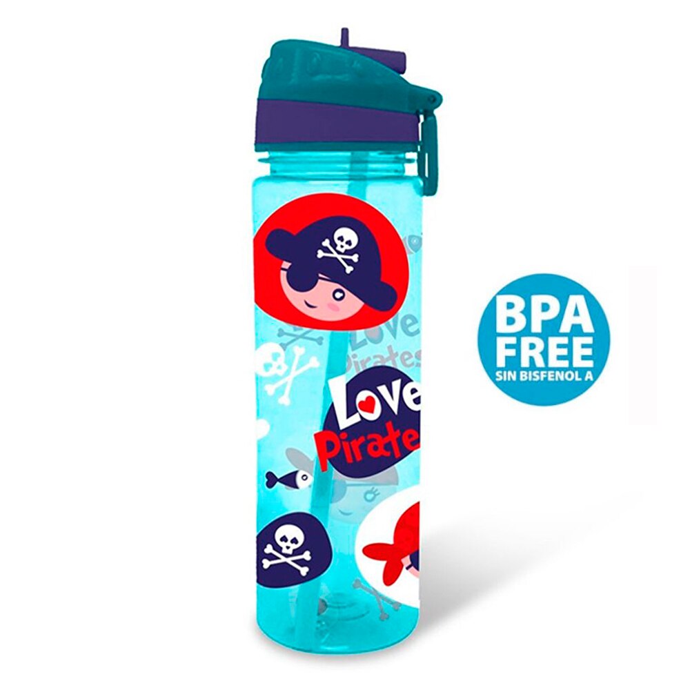 Botella cantimplora ECO varios modelos infantiles a partir de 3 años 700ml ENVíOS GRATIS en 48/72 horas desde España: Piratas