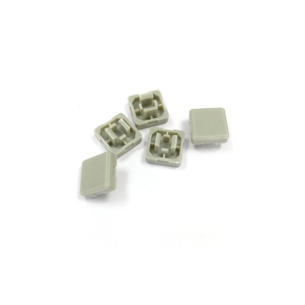 100 stücke 12*12mm Push Button Switch Cap Quadrat-Taste Kappe Multi Farbe Caps für 12*12mm Platz Schalter Preis
