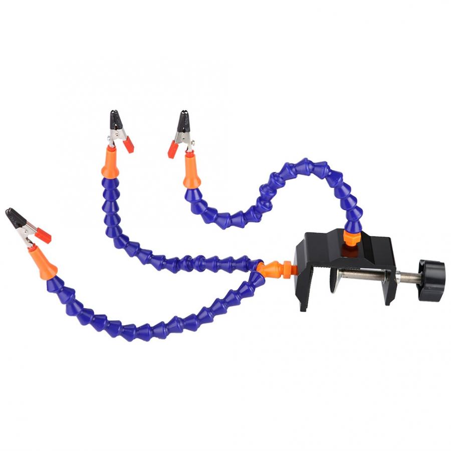 3 Arms Adjustable Soldering Station Table Clip Soldering Station for Electronics Repair Welding Solder Station DIY Repairing