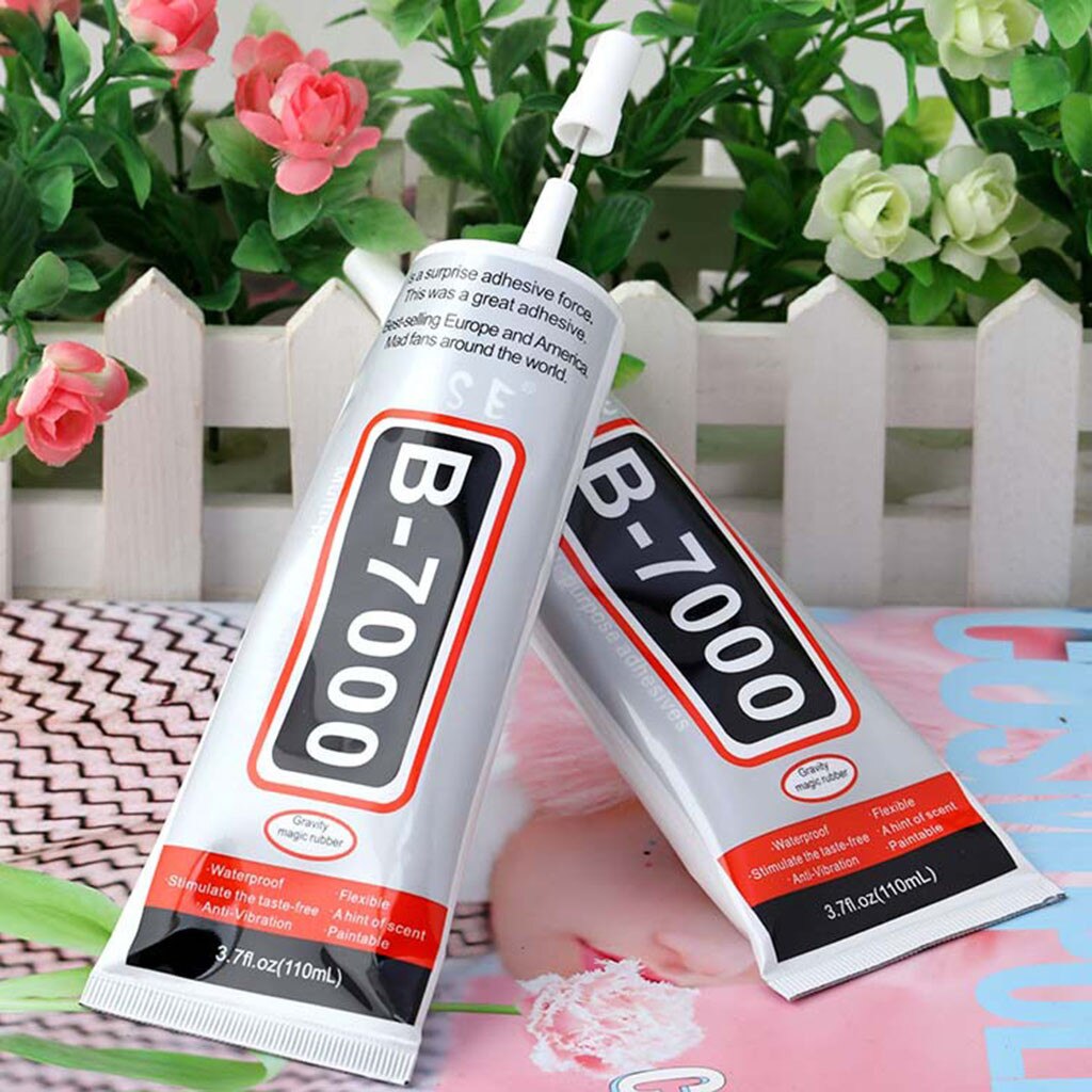 Pegamento líquido impermeable Super E7000, adhesivo de cuero metálico para escuela, álbum de recortes, Bond, resina epoxi, tela de madera, diamantes de imitación