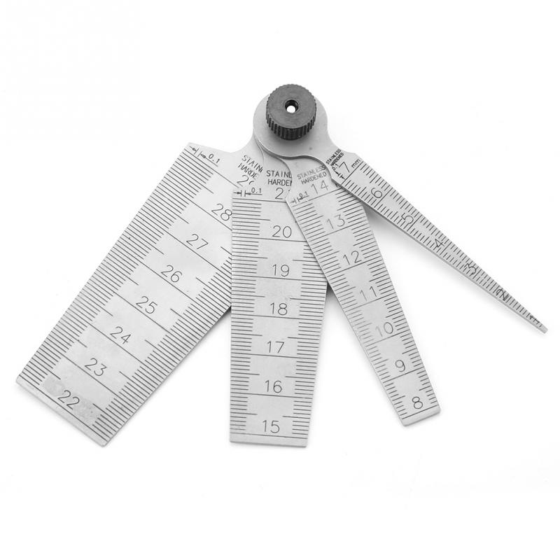 1Pcs Stainless Steel Hole Size Inspection Rulers W... – Grandado