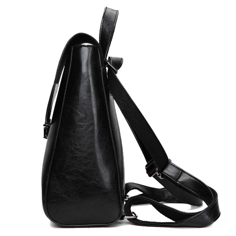 Moda feminina mochila de alta qualidade jovens mochilas de couro para meninas adolescentes do sexo feminino escola bolsa de ombro bagpack mochila y61303