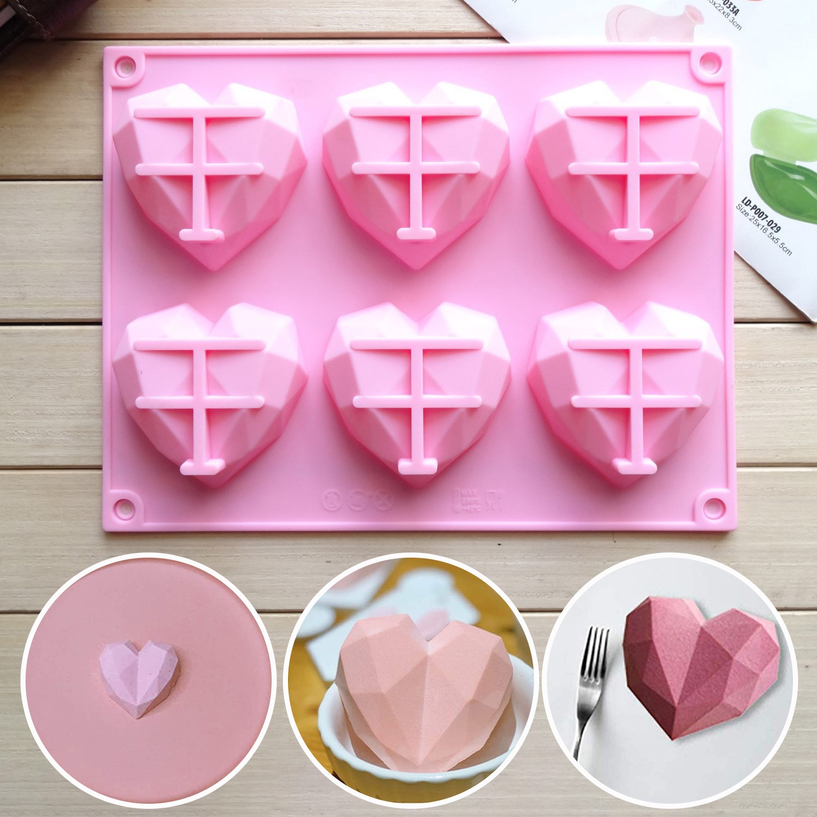 Siliconenmal voor Waxmelts Hartvorm - Zelf waxmelts maken - De