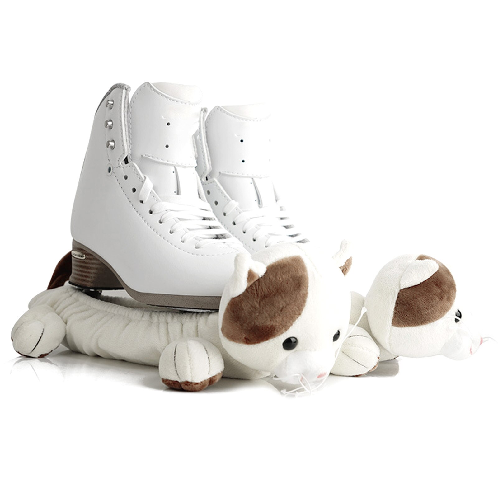 Skate Blade Covers - Animal Print - Ice Skate Protection Jacket: Cat