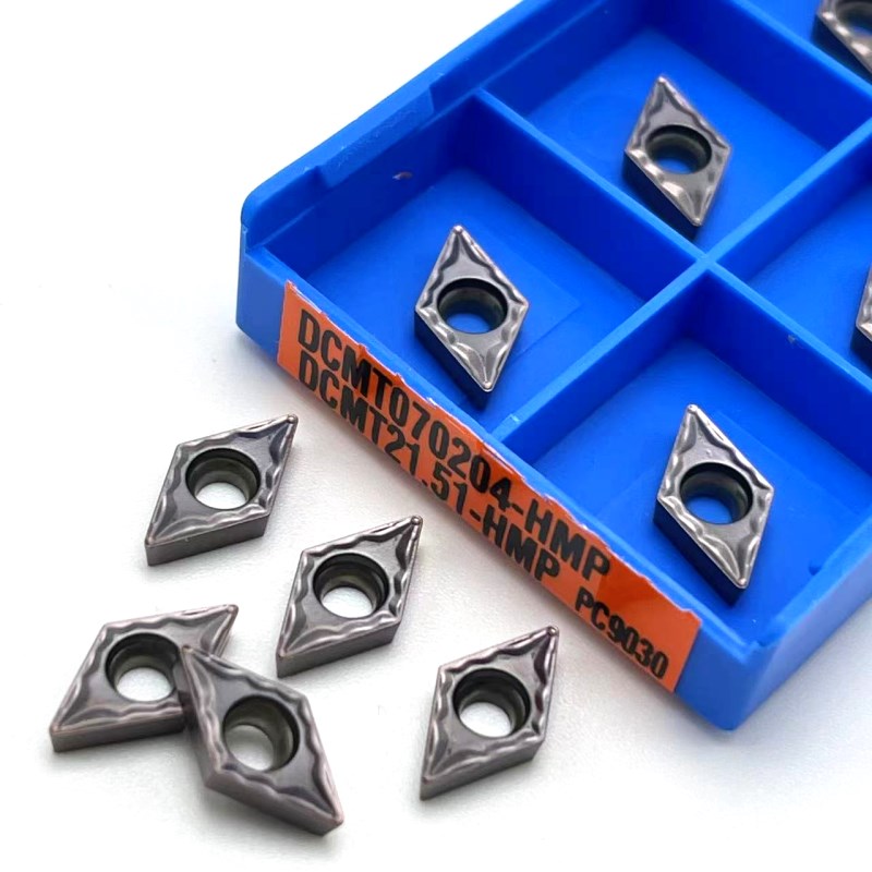 DCMT070204 DCMT11T304 HMP NC3020 internal turning tool metal lathe tools Cutting tool DCMT 070204 turning insert: 10PCS(1box) / DCMT070204HMP PC9030
