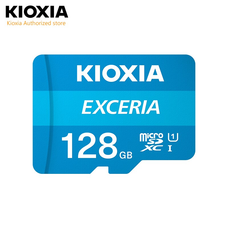(Formerly Toshiba)Kioxia 256GB/128G/64G microSD Exceria Flash Memory Card U1 R100 C10 Full HD High Read Speed 100MB/s TF card