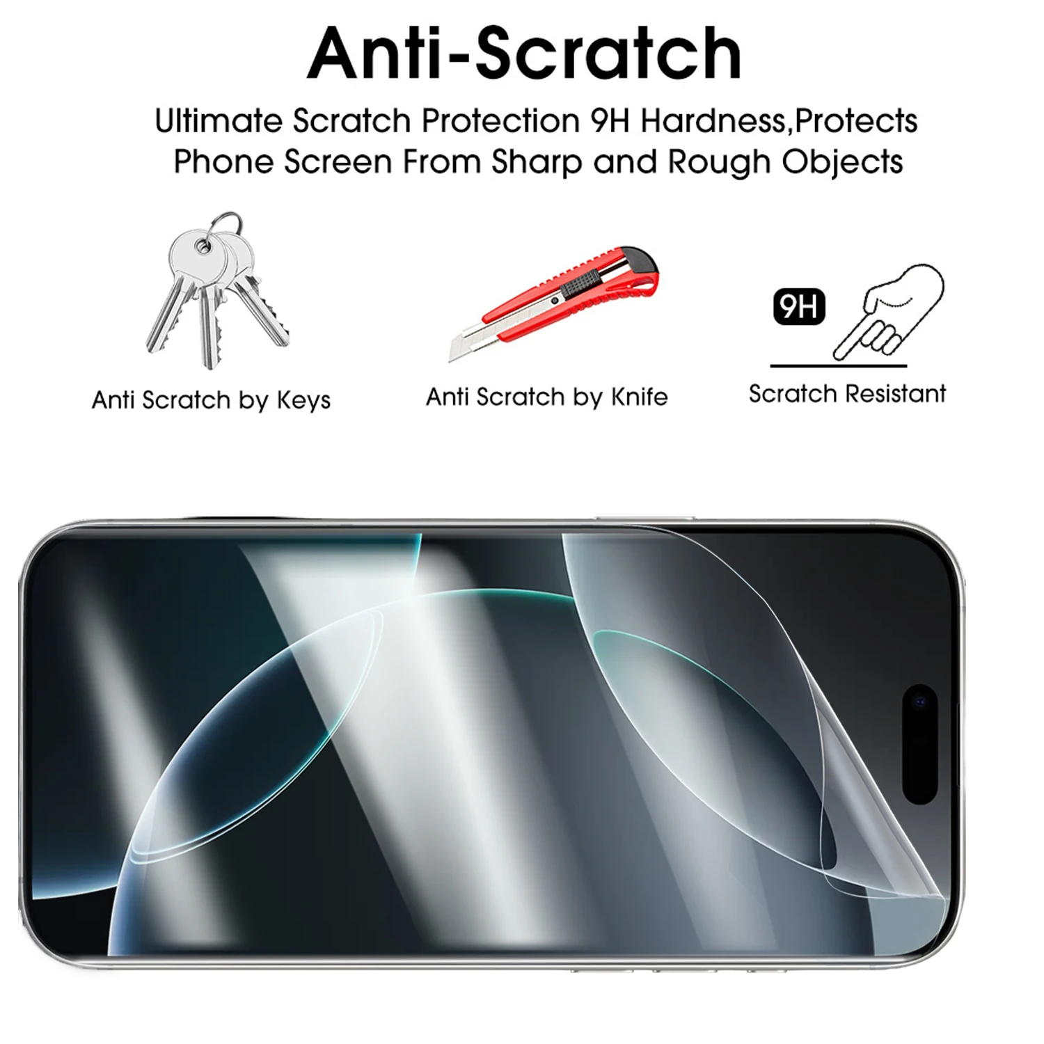 Full Cover HD Clear Screen Protector For iPhone17 17Air 17Pro Max Screen Protection Soft TPU Hydrogel Films For iPhone 17