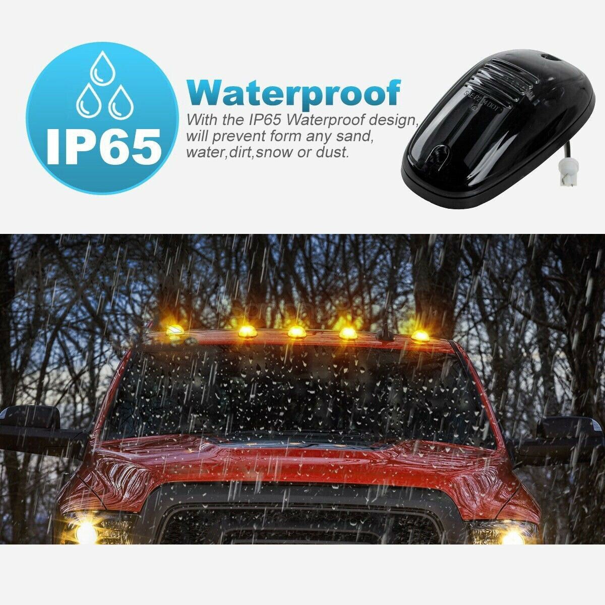 Attachment Car Lights Fitting Foggy day Night time Amber Bulbs Running