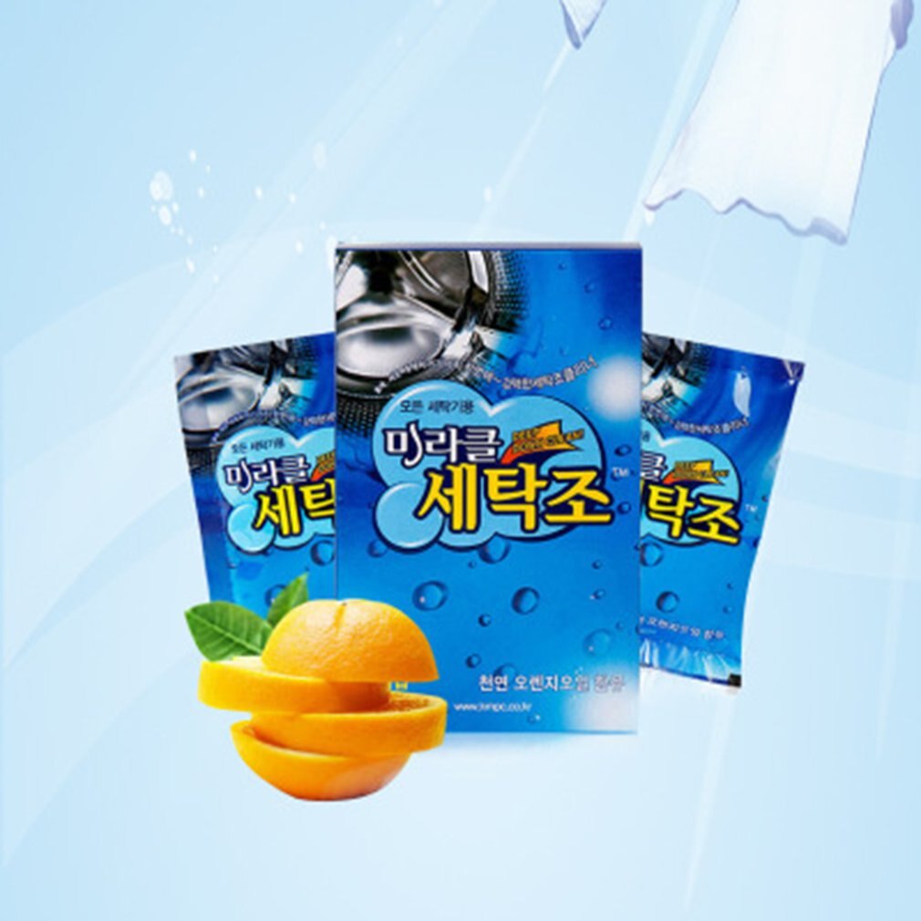 H100g Waschmaschine Reiniger Liefert Effektive dekontamination Waschmaschine Tank Reinigung Mittel Taschen