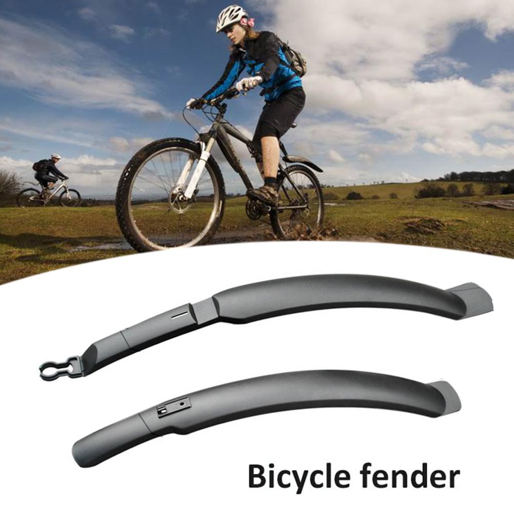 Guardabarros delantero y trasero para bicicleta de montaña, accesorio de bloqueo de guardabarros para bicicleta, extendido, 2 uds.