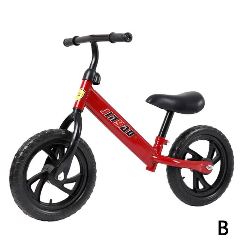 Children's Balance Bike No Pedals Height Adjustable Riding 360° Learning Walking Rotatable With Scooter Bicycle Handlebar L6F9: B