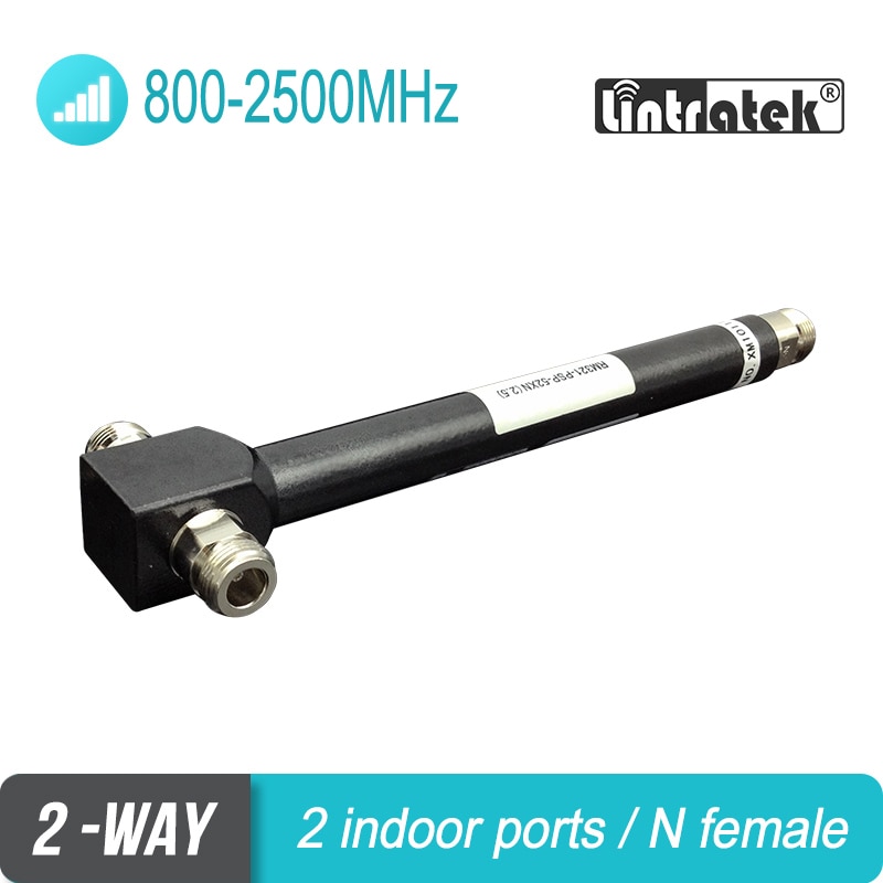2-4 Way Divider 800~2500mhz 2 Way-Splitter use For 2G 3G 4G Mobile Phone Signal Booster Repeater Amplifier #29