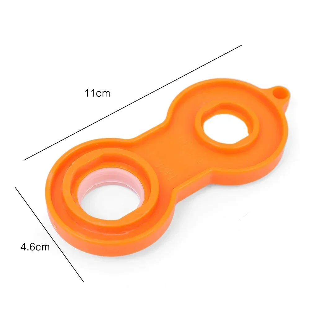 Grifos aireadores de ahorro de agua, grifo de cocina y baño, filtro de burbujeador, boquilla de red, flor suave, boca de agua, llave para evitar salpicaduras, 3 uds.: Rojo