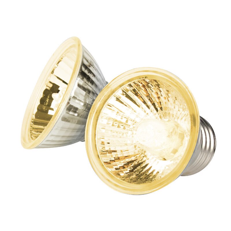 Paquete de 4 bombillas halógenas de tungsteno para repostería, set de lámparas para vivero de reptiles, de amplio espectro, 110v y 220v, UVB + UVA
