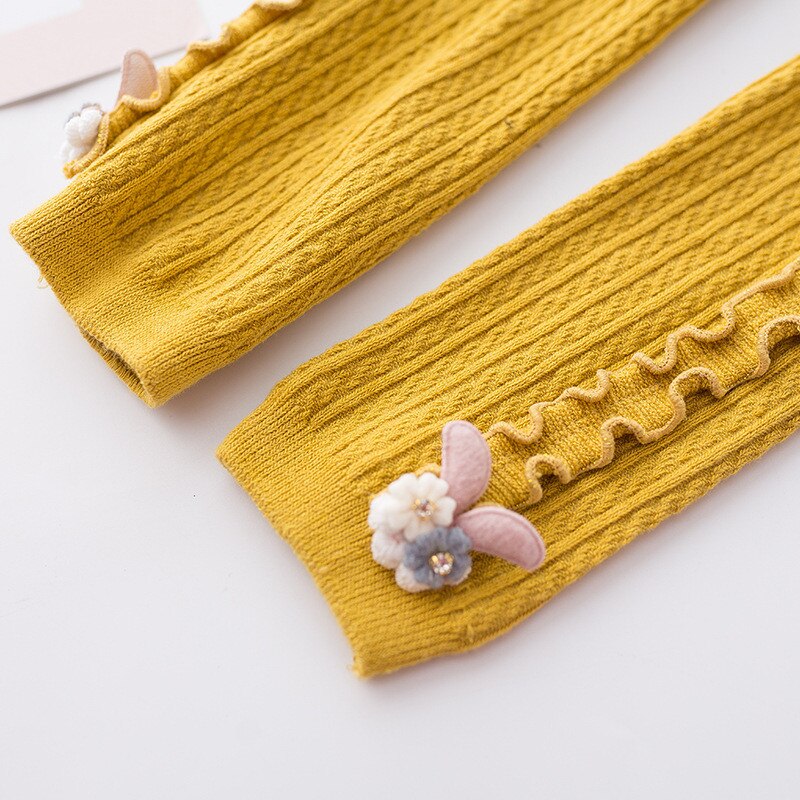 Collant per bambini per ragazze autunno inverno collant per bambini lavorati a maglia Leggings caldi per bambini moda collant per ragazze 0-6 anni nuovo