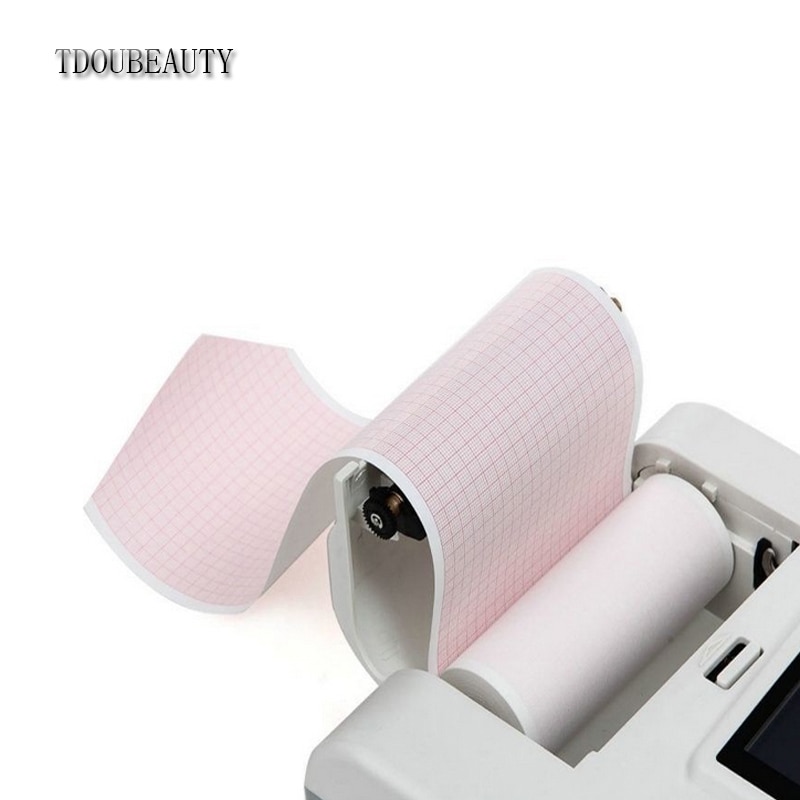 Thermal paper Roll ECG Paper 110mm*20M for CE Marked Digital 12 Leads 3/6 Channel ECG Machine ECG600G Insulation Paper (1Pcs)