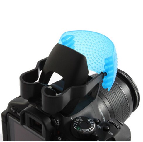 3 kleuren Pop-Up Flash Bounce Camera Diffuser Cover Kit Softbox voor Canon Nikon DSLR Camera 'S