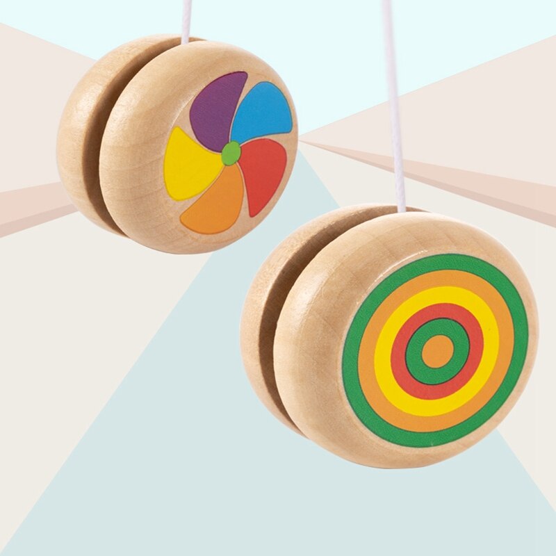 Traditionele Houten Kinderen Jojo Swing Basisschool Yoyo Bal Joj Meisje Jongen Jojo Kind