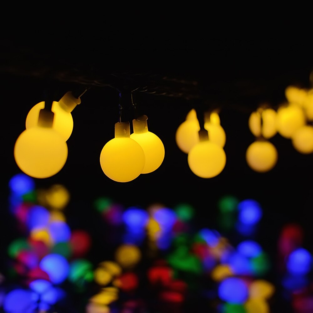 LED Solar Light Decoration Outdoor Fence Garden Street Garland String Light Festoon LED Light IP65 Waterproof Fairy Lamp