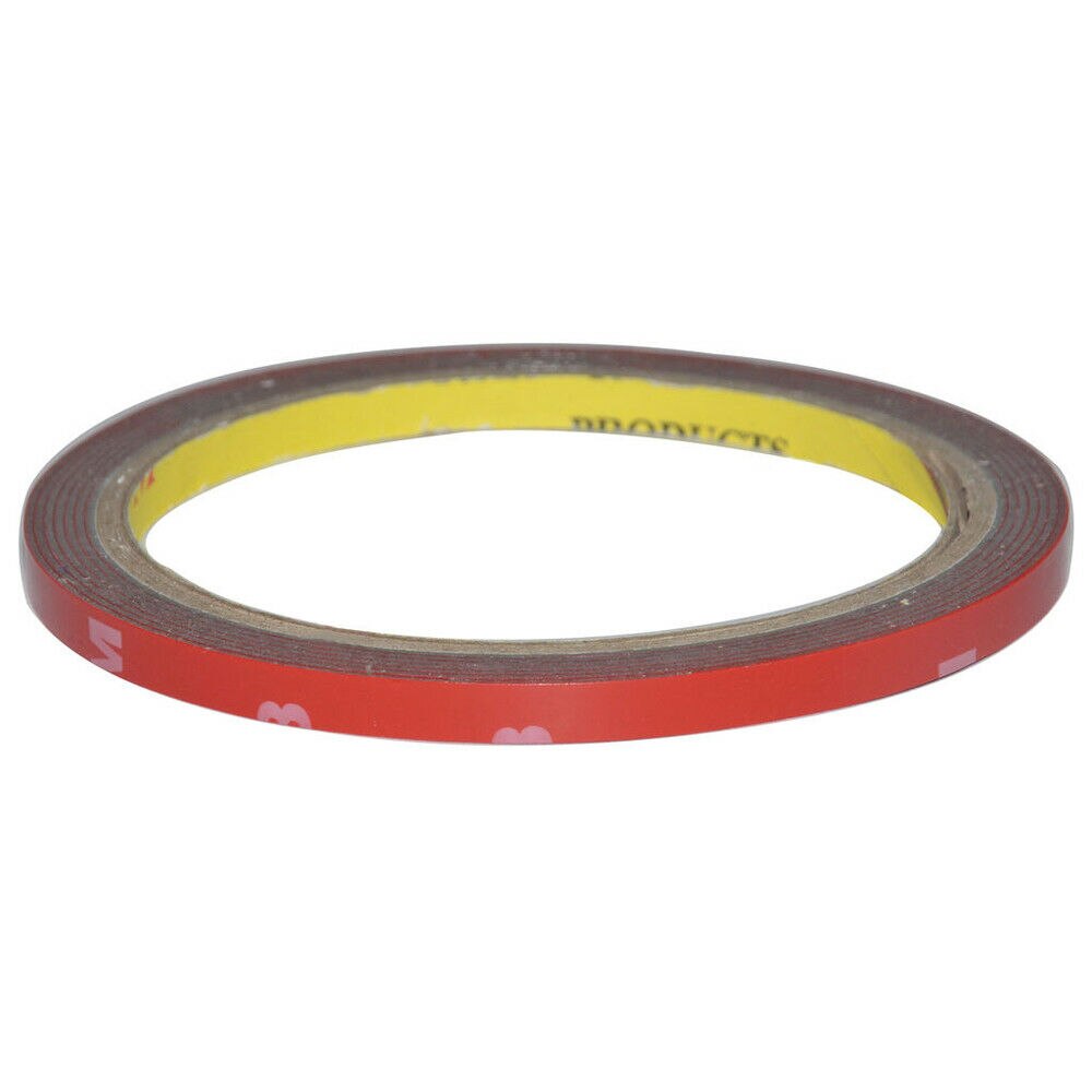 3M Automotive Acrylic Plus Double Sided Adhensive Attachment Tape Auto Car Truck Van (3 Meters Length/Roll): 6mm