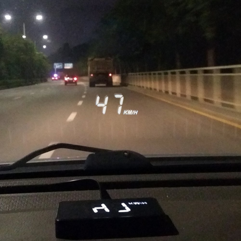 car Speed Projector windshield head up display A100 car gadgets Automobile obd2 HUD Rise Monitor OBD 2 Driving Computer