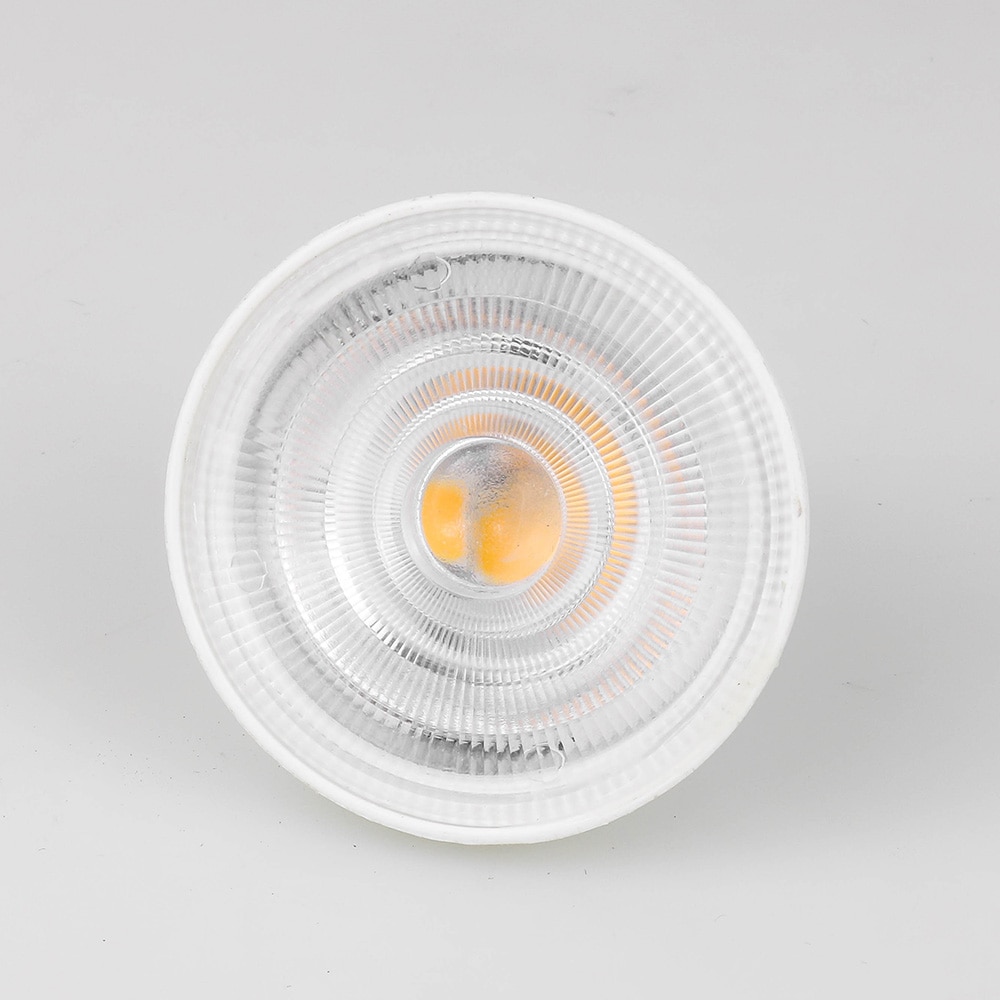 Bombilla LED GU10, 6W, 12V, 85-265V, MR16, 12V, foco blanco frío Natural, Bombillas lámpara de 24 grados, foco para casa e interior