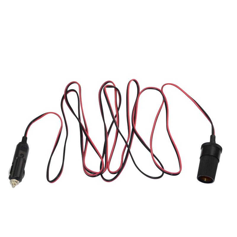Auto Sigarettenaansteker Plug Kabel 12V Extension Netsnoer 3A 12V-24V Accessoire Vervanging