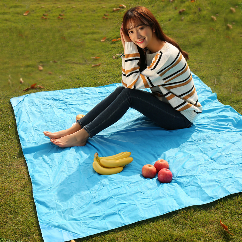 Mini Portable Pocket Camping Mat Kitchen Camping Folding Beach Mat with Backrest Tourist Mats Hiking Sports Entertainment