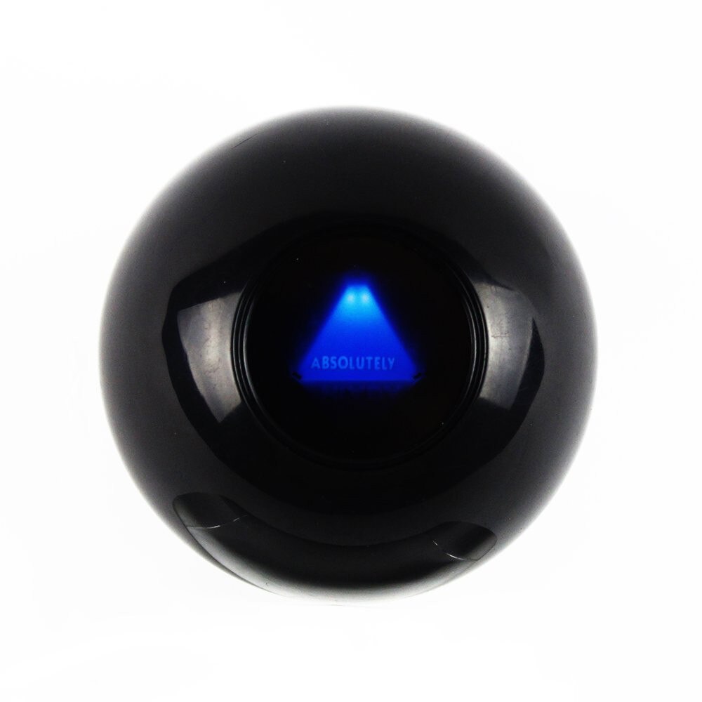 Retro magische mystieke 8- bal besluitvorming vertellen cool speelgoed 10ml- bal speelgoed voor kinderen kerst educatief speelgoed magische bal