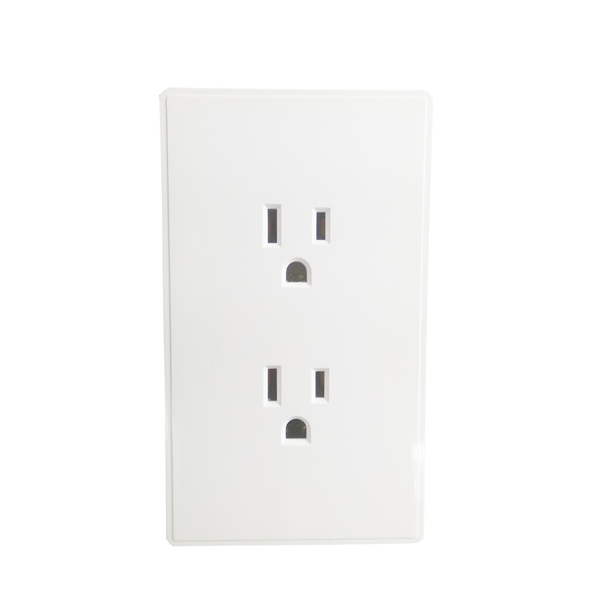 US Standard Dual Plug charge Socket Outlet,Americandouble Socket,15A,Tamper Resistant Duplex Receptacle,118*76mm