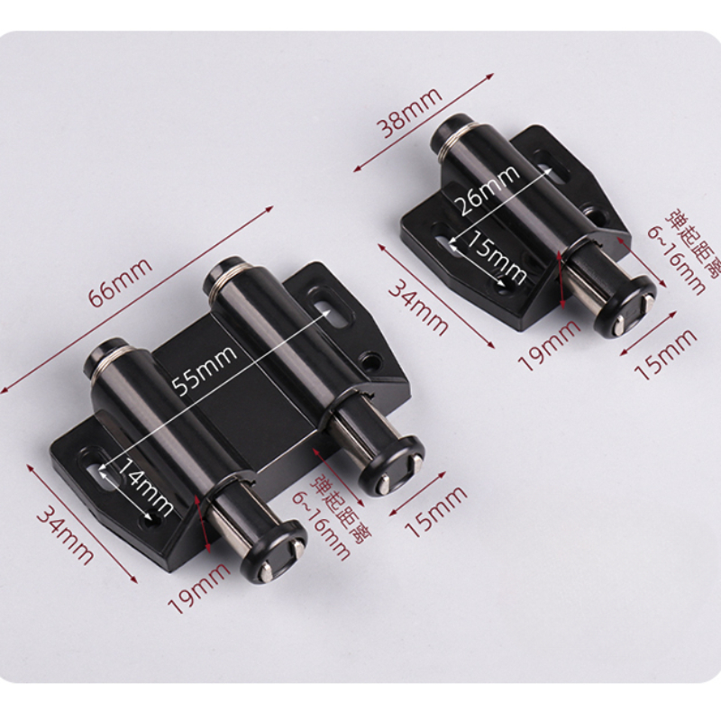 Bisagra para puerta de vidrio sin perforar, bisagra para vitrina de vino, Clips de vidrio de eje giratorio, herrajes para puertas de muebles, 2 piezas