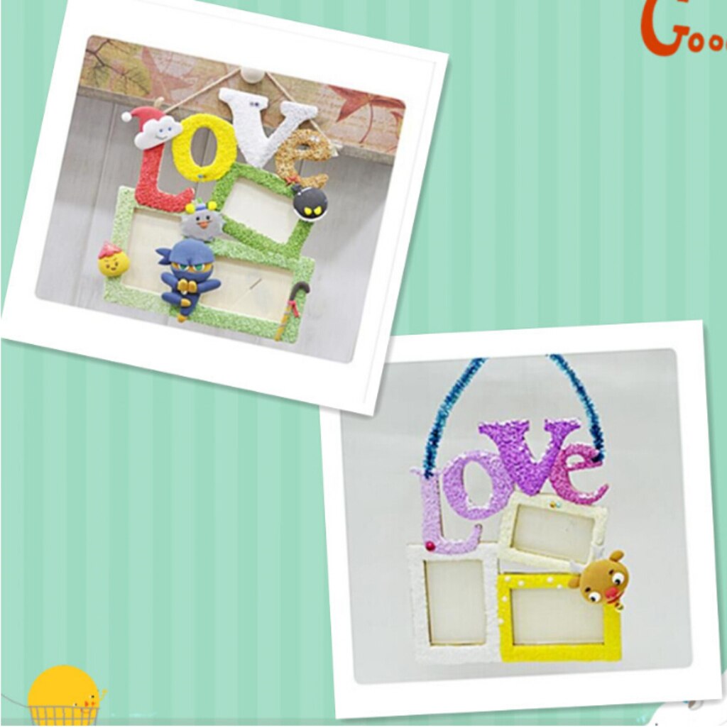 Valentine's Day Rahmen Photoframe Family Love Collage Picture Aperture Wall Picture Frame LOVE Photo Frame Home Decor