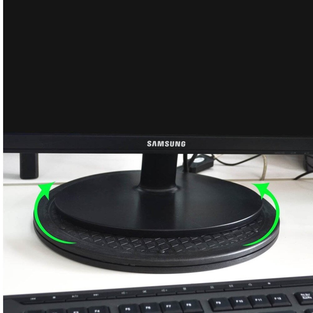 UNTCENT 12" Heavy Duty Rotating Swivel Display Stand with Steel Ball Bearing for Indoor Use with Monitor/tv/turntable/lazy Susan