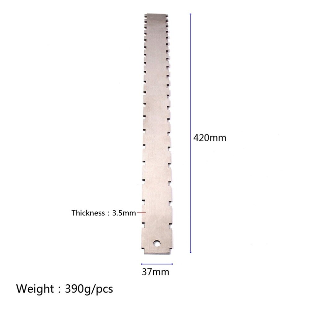 Gitaar Hals Notched Straight Edge Luthiers Tool Voor De Meeste Elektrische Gitaren Voor Toets En Frets Rvs