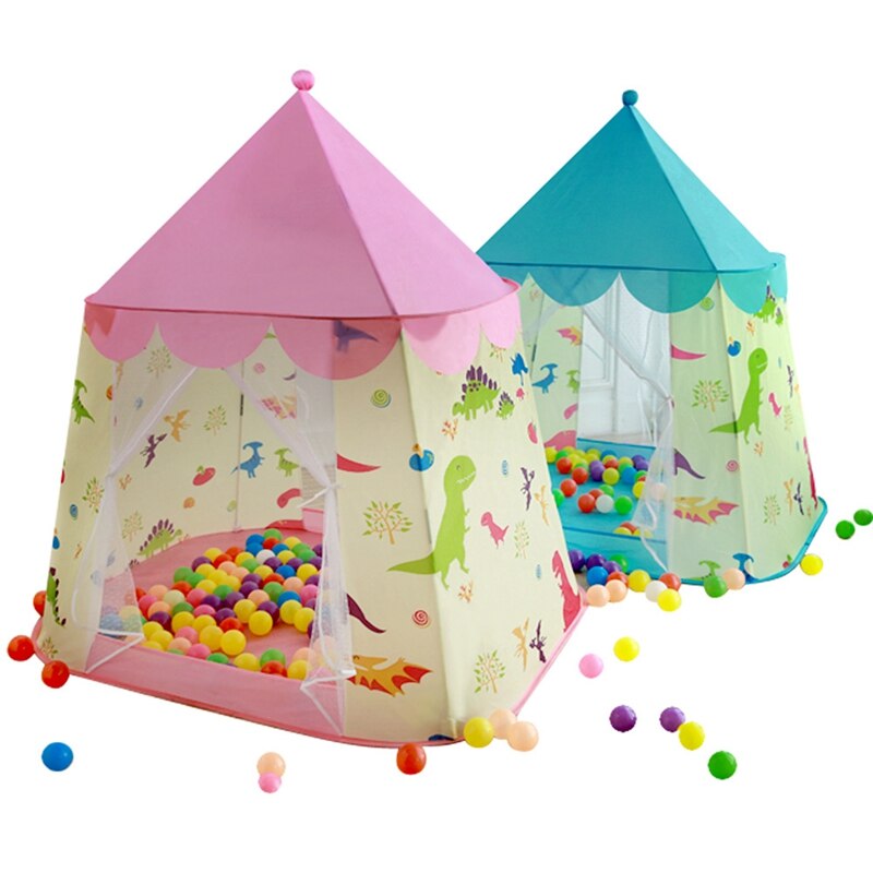 Dinosaur Kinderen Tent Indoor Bal Pool Spel Huis Prins En Prinses Poppenhuis Tent Voor Kinderen Spelletjes Centrum