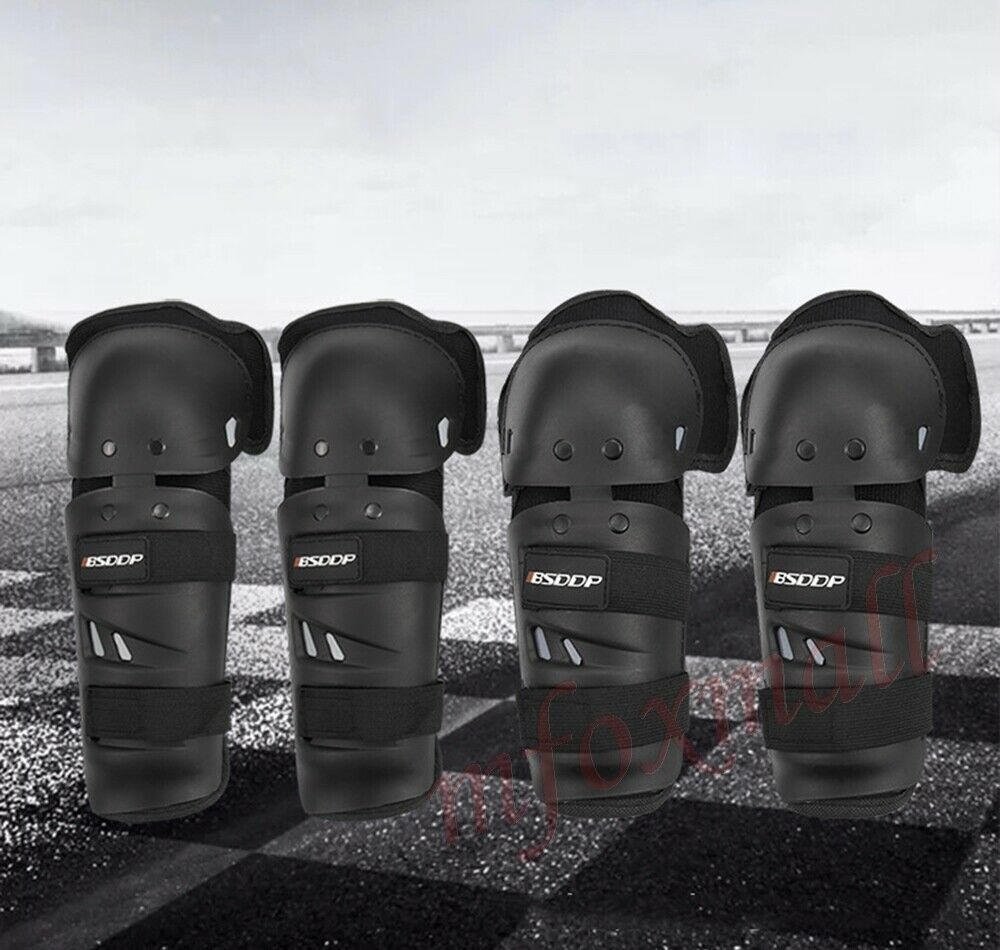 Motorcycle Knee Shin Elbow Pad Guard Armor Protector Gear Motocross Sports MTB Bike Outdoor Sport Safety Pads Guards